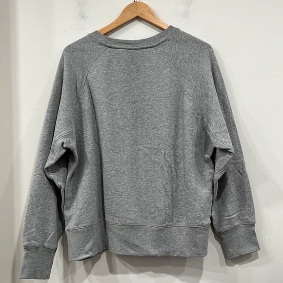 Zadig & Voltaire Gold Skull Grey Sweatshirt Oversized Cotton size S - Picture 7 of 11